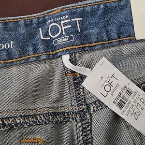 LOFT Classic Blue Denim Pants